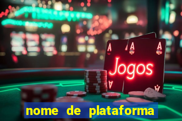 nome de plataforma de jogos